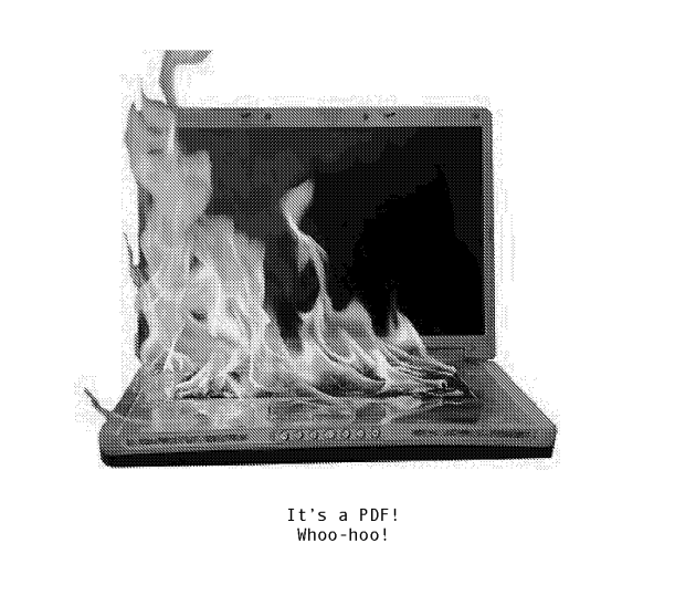 burning pdf computer